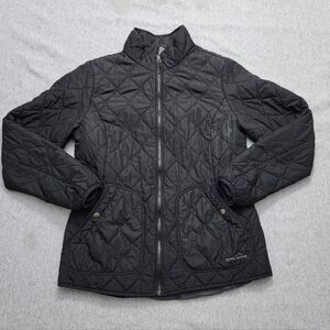 Eddie Bauer Black Quilted Jacket